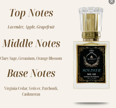 Soldier | Masculine | Aromatic, Lavender, Woody, Fresh Spicy, Musky I Fragrance Parfum