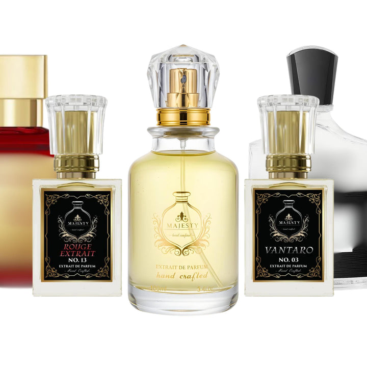 Vantaro x Rouge Extrait – Pineapple, Bergamot, Amberwood, Saffron, Jasmine, Musk Extrait